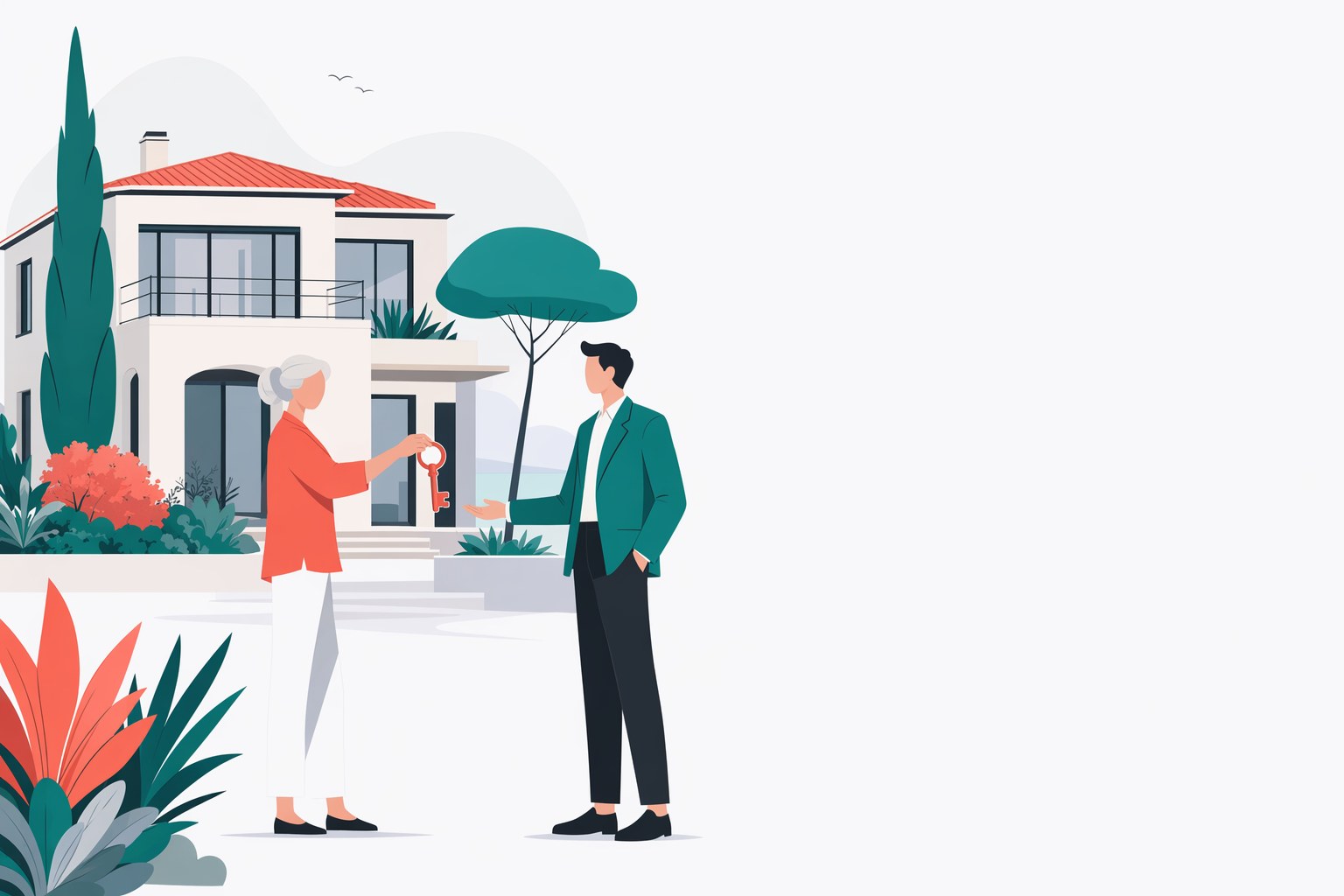 A downsizer who sold with the right local agent