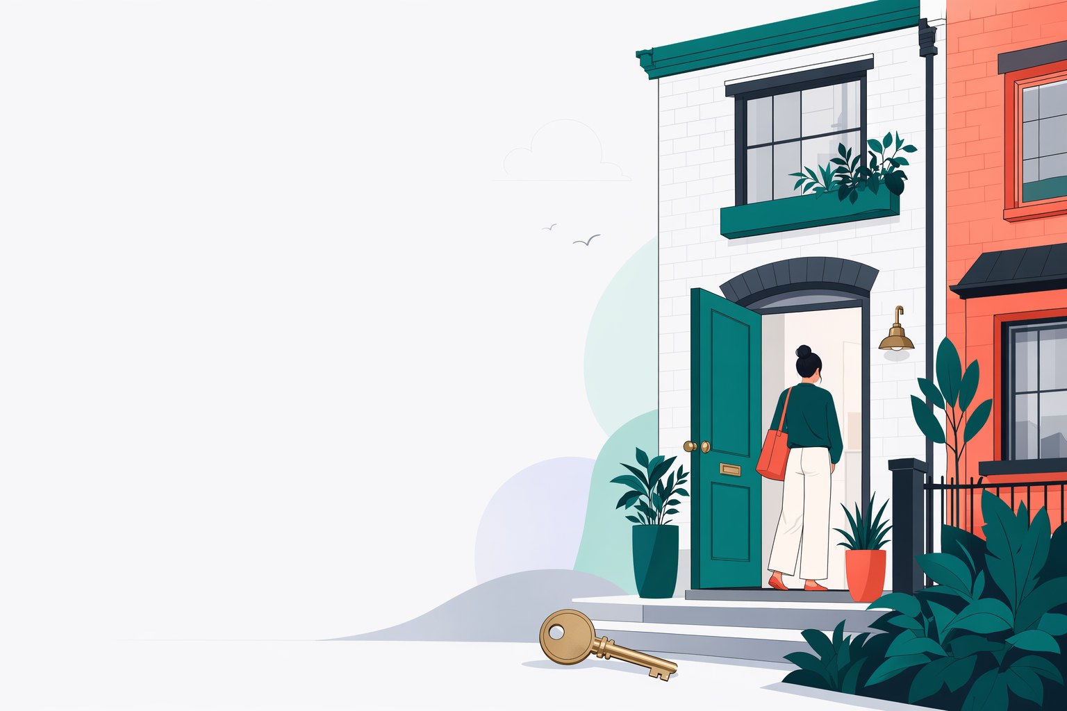 A first-home buyer, matched and into their first home